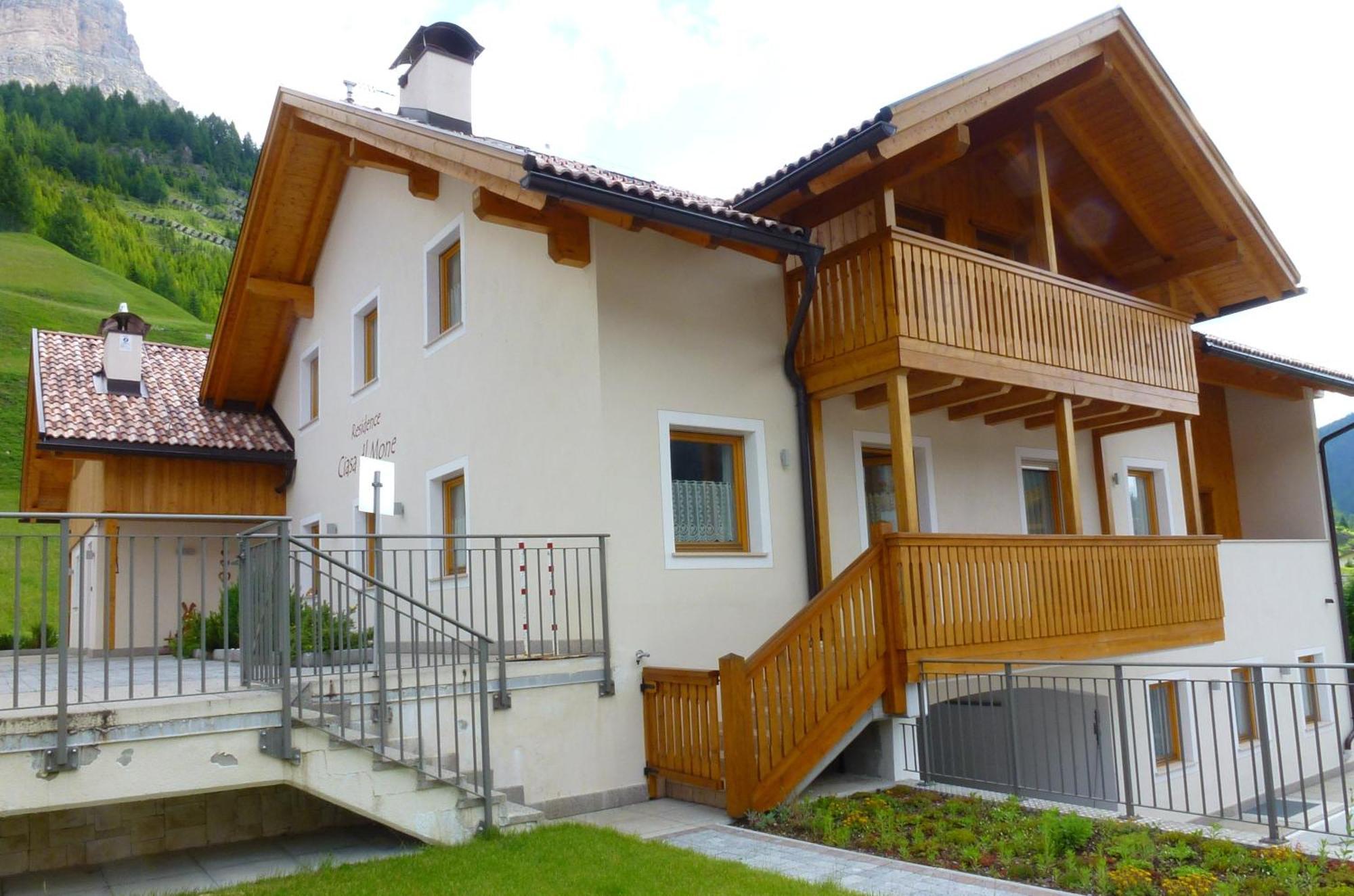 Residence Ciasa Dl Mone Colfosco Exteriör bild